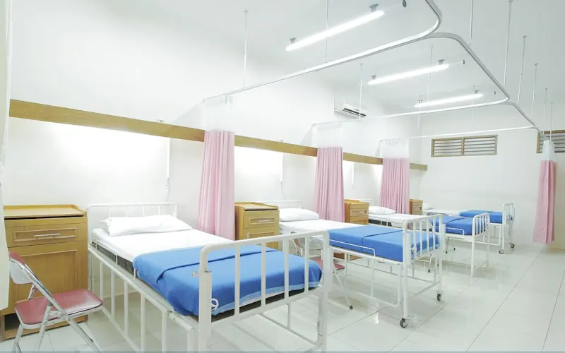 Professional addiction clinic environment